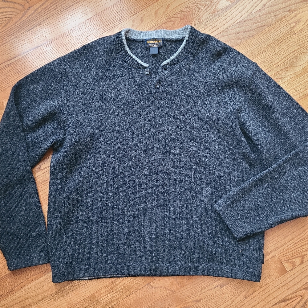 Woolrich Men's Sweater with Buttons